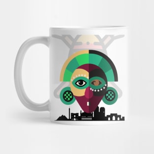 African inspired T-Shirt Mug